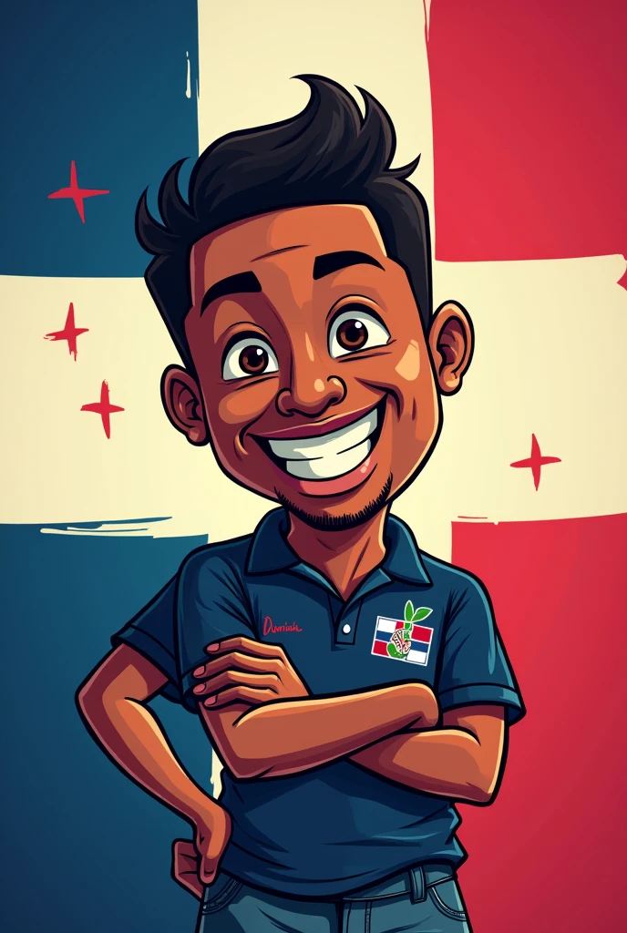 A Photo To Put As A Profile On Facebook, The Page Is Called Mr.. Dominicano🇩🇴 Quiero Un Estilo De Meme O Con Él Nombre Ya Mencionado Una Foto Artificial