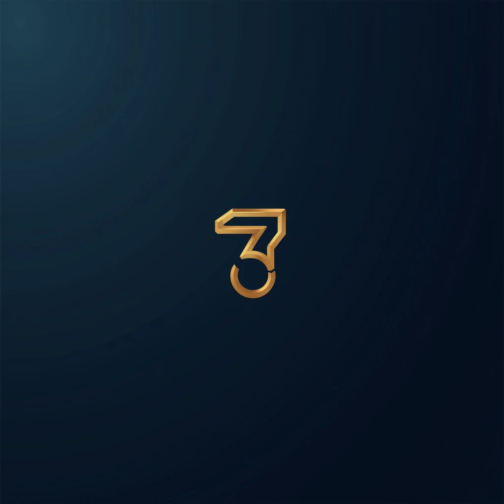 A sleek, modern logo for SEVEN. There's a stylized 'S' above the brand name that subtly resembles a '7'. The brand name "SEVEN" is displayed prominently in a geometric font. Below the brand name, the tagline "where QUALITY COMFORT STYLE meets" is in a smaller, clean sans-serif font. The logo is in polished gold and is set against a dark blue gradient background.