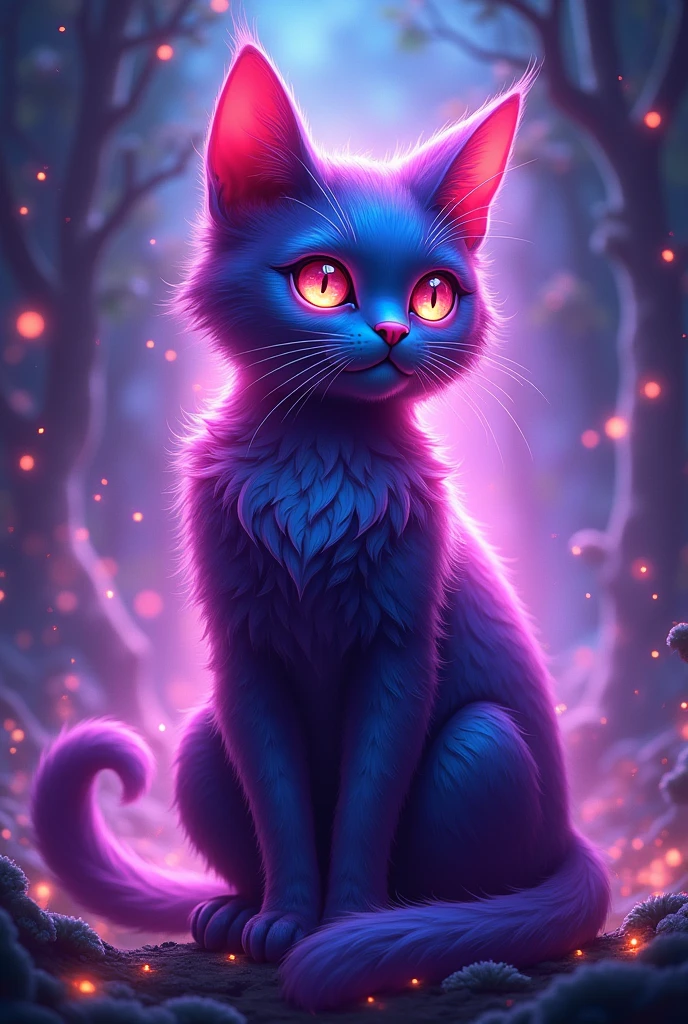 cat, purple, twinkle, game, logo, clan, pubg