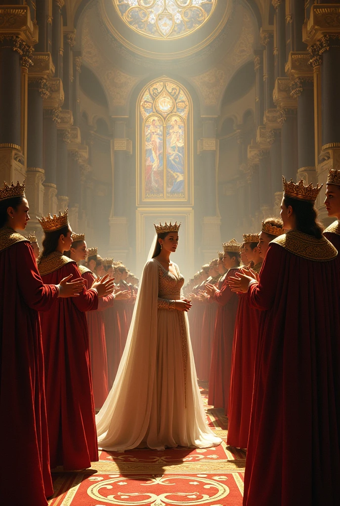 Coronation of the Royalist Queen