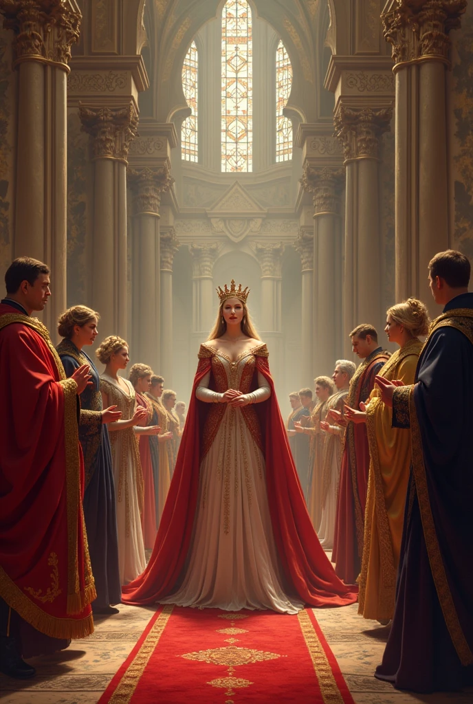 Coronation of the Royalist Queen