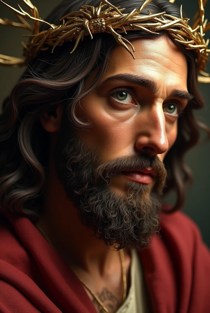 ((best quality)), ((masterpiece)), (detailed), face jesus