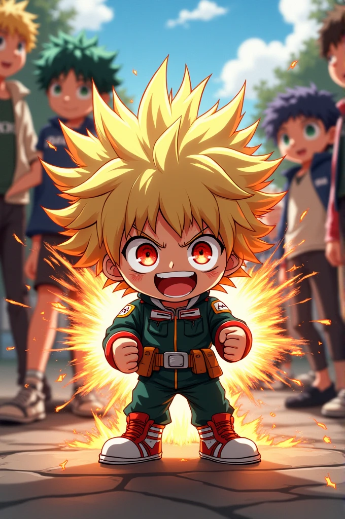 Bakugou bajito, class 1a around the, higher
