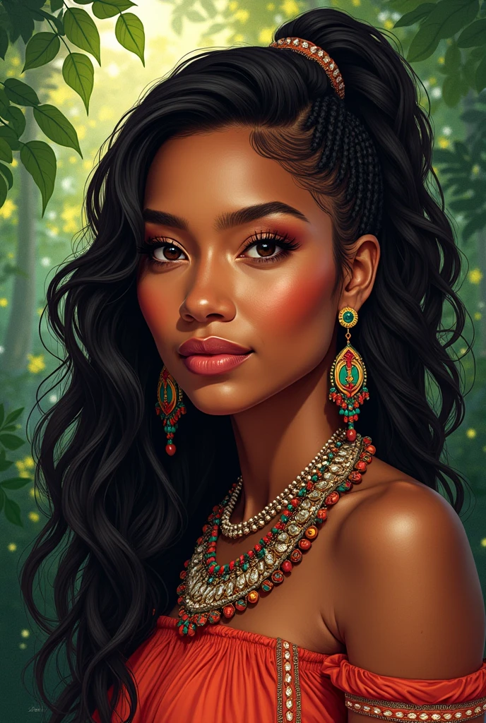 Panamanian Chirican woman