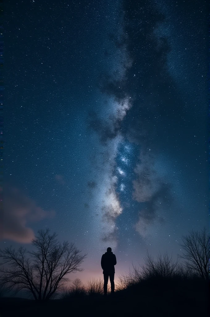 make small stars and one far away from them