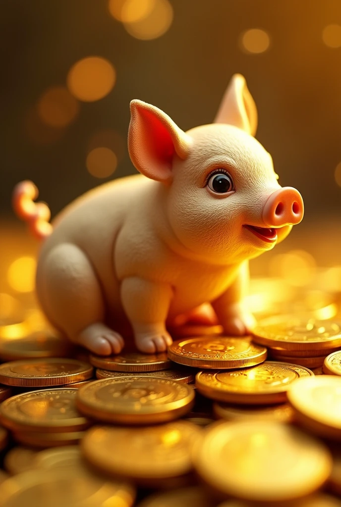 Pile of gold, Gold coins, ((pig)), Gold coins이 하늘에서 쏟아진다. Dazzling golden, golden light, The Golden Box, Gold Coin,
