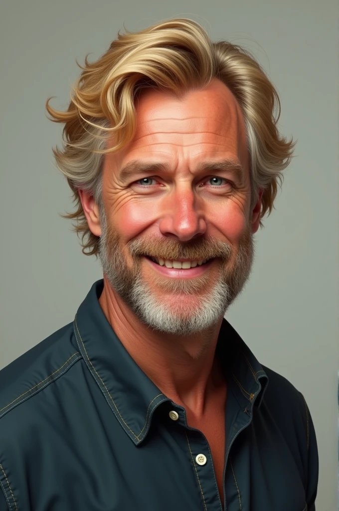 John pork with blonde hair and beard