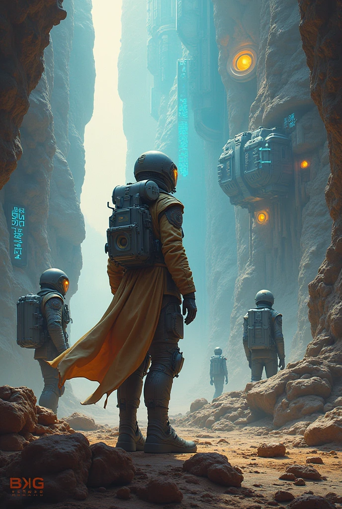 Advances in science fiction in recent years with images on the sides