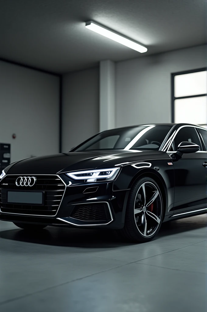 Clara drives a black sedan, An Audi a4, that matches your sophisticated and practical style. She values safety and comfort, so you chose a car that reflects your lifestyle and personality.