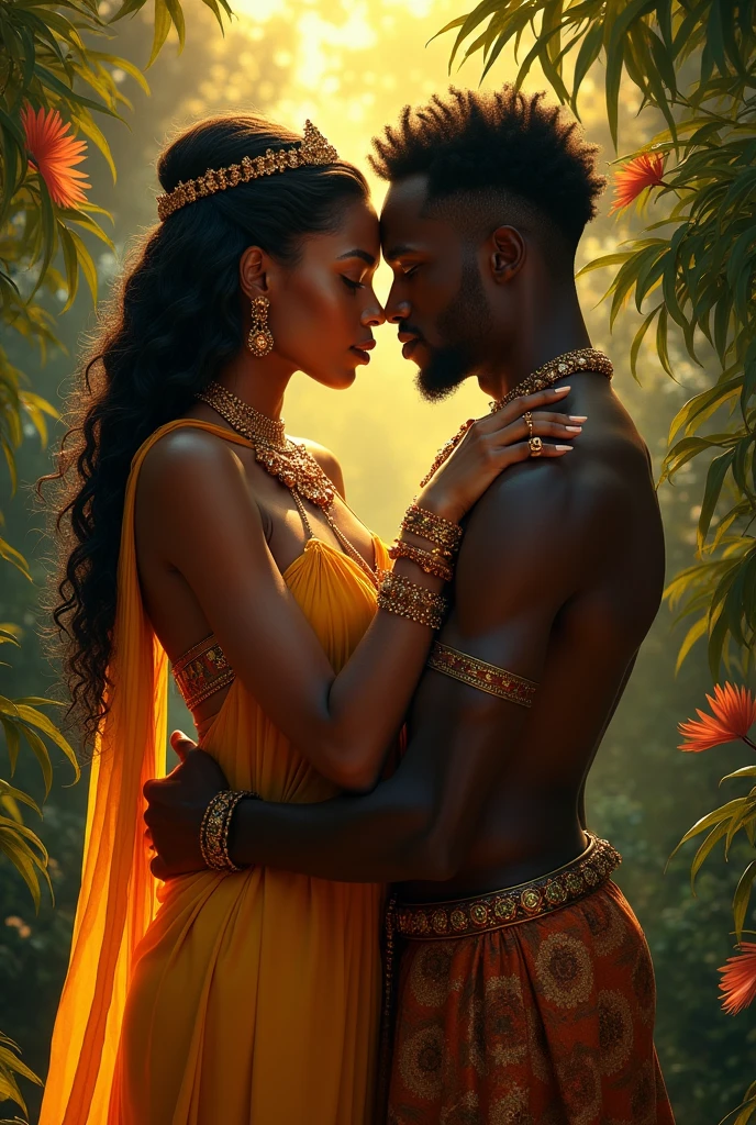 African queen caught with her lover