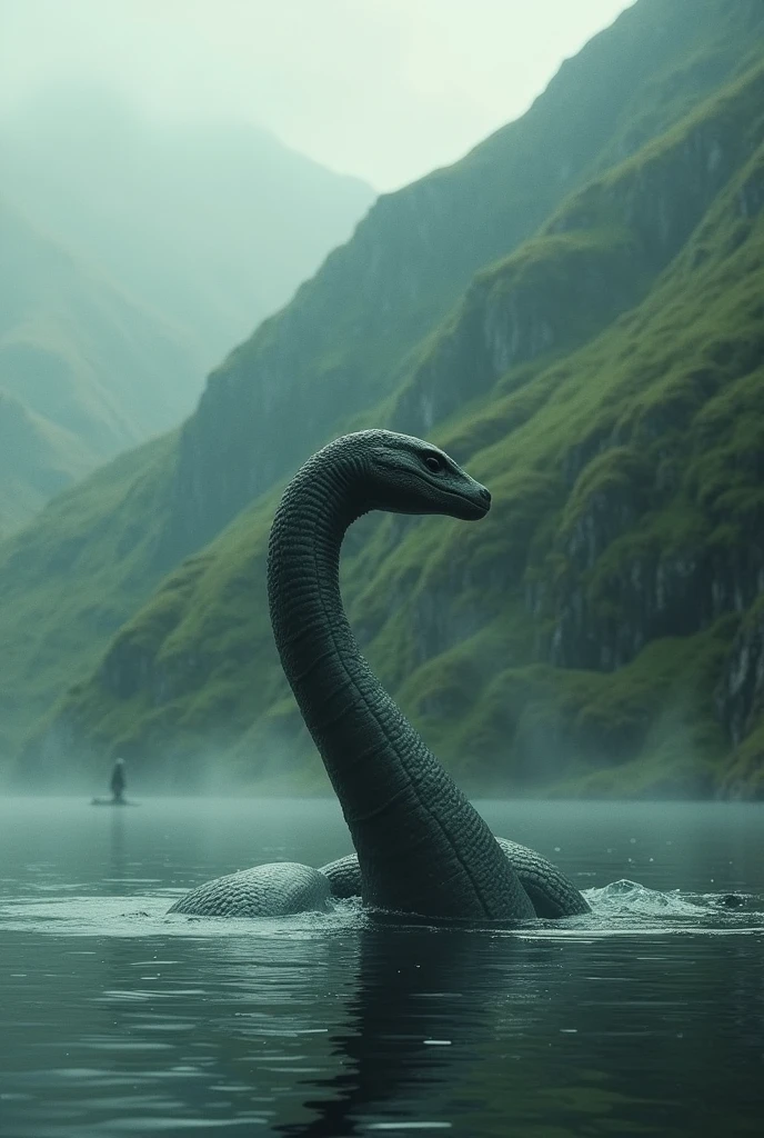 Create a picture of the Loch Ness Monster
