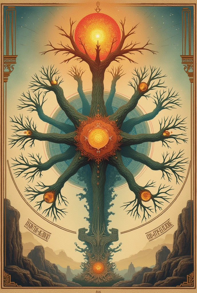 Mind map on the concept of soul for Aristotle 