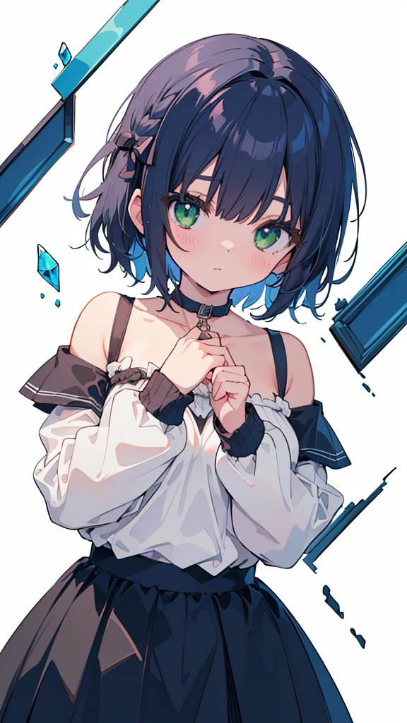 (Ultra-high resolutiOn top of that,masterpiece, AttentiOn top of that to detail, Highest quality), 8k,(Noel, short hair, French Braid, hair ribbOn top of that, Green Eyes, Black choker, collarbOn top of thate, chestの谷間, Off-the-shoulder sweater, White sweater, Check skirt),(Blessed,Captivating body、Ultra-detailed skin、Very beautiful eyes、Detailed Background),One Girl, (chest_On top of that_Glass,Breast Press, against Glass, hands On top of that Glass:1.2),Window fogging, Embarrassing, (White Background:1.7), (from frOn top of thatt:1.3),Five perfect fingers、Wide-angle shot, 