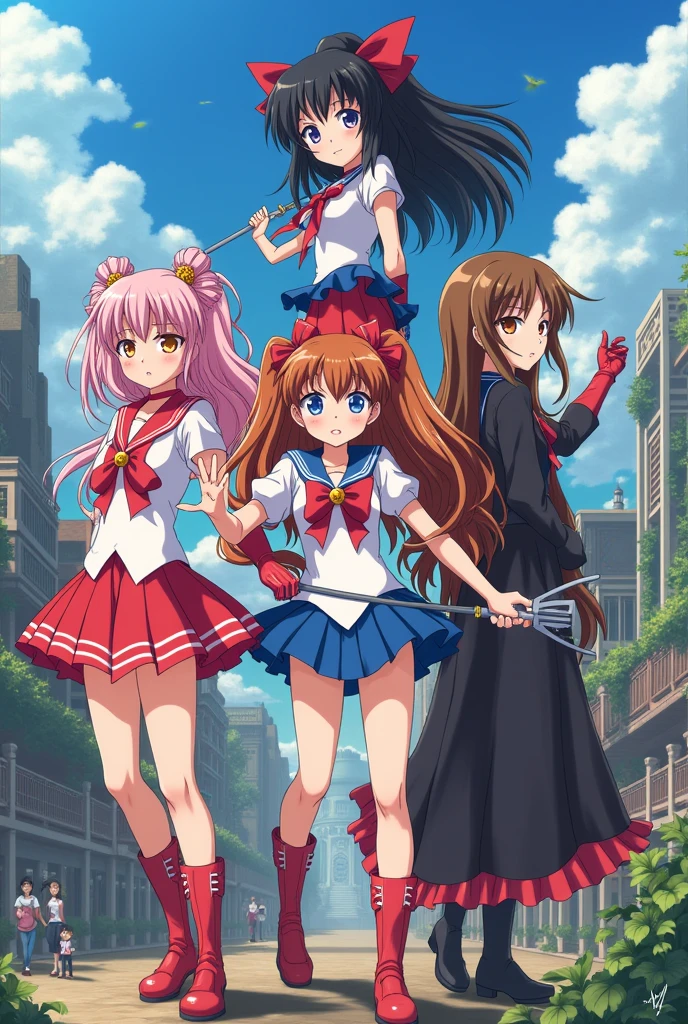 Famous female anime characters