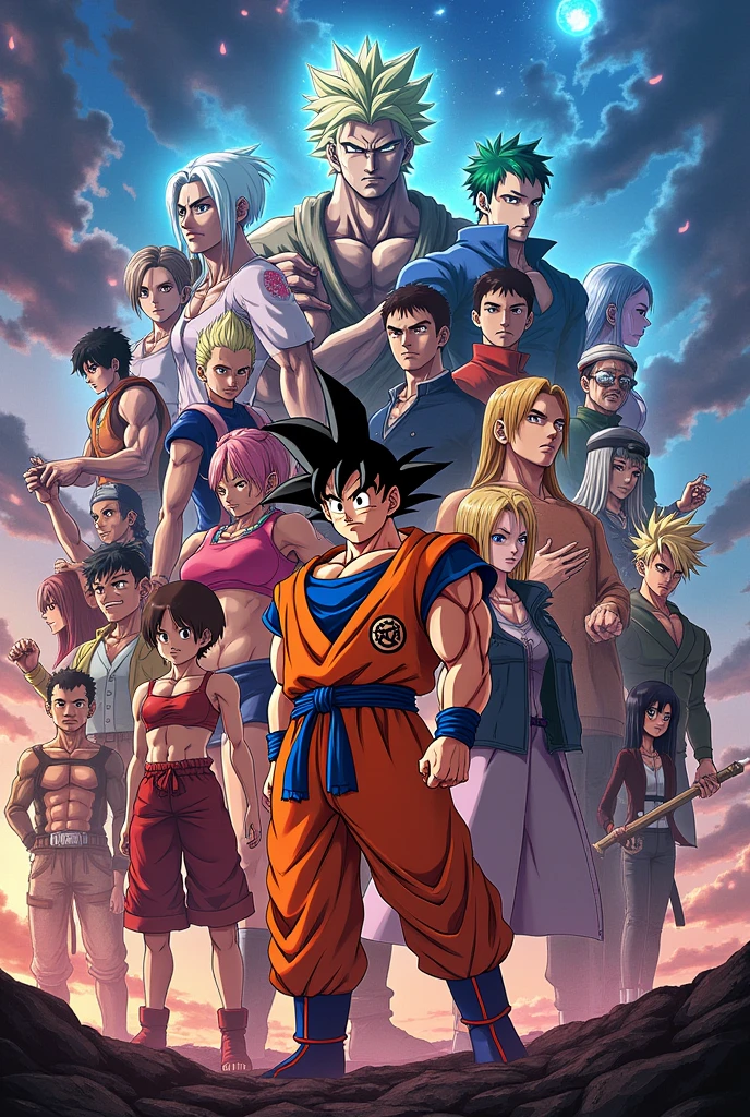 Famous anime characters