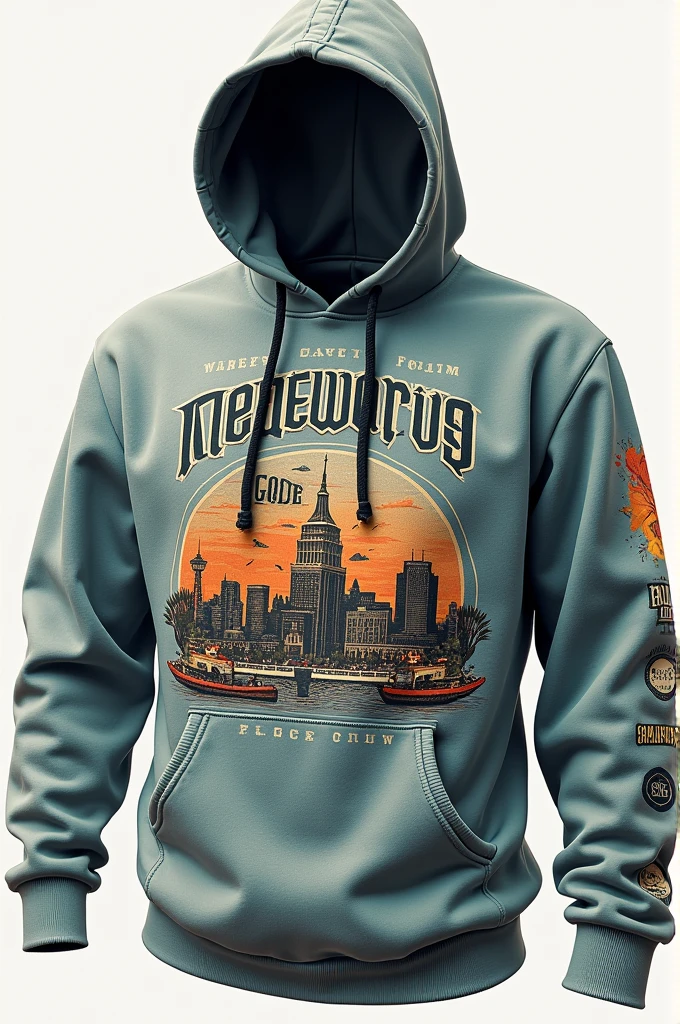 a sweatshirt to promote the exact area