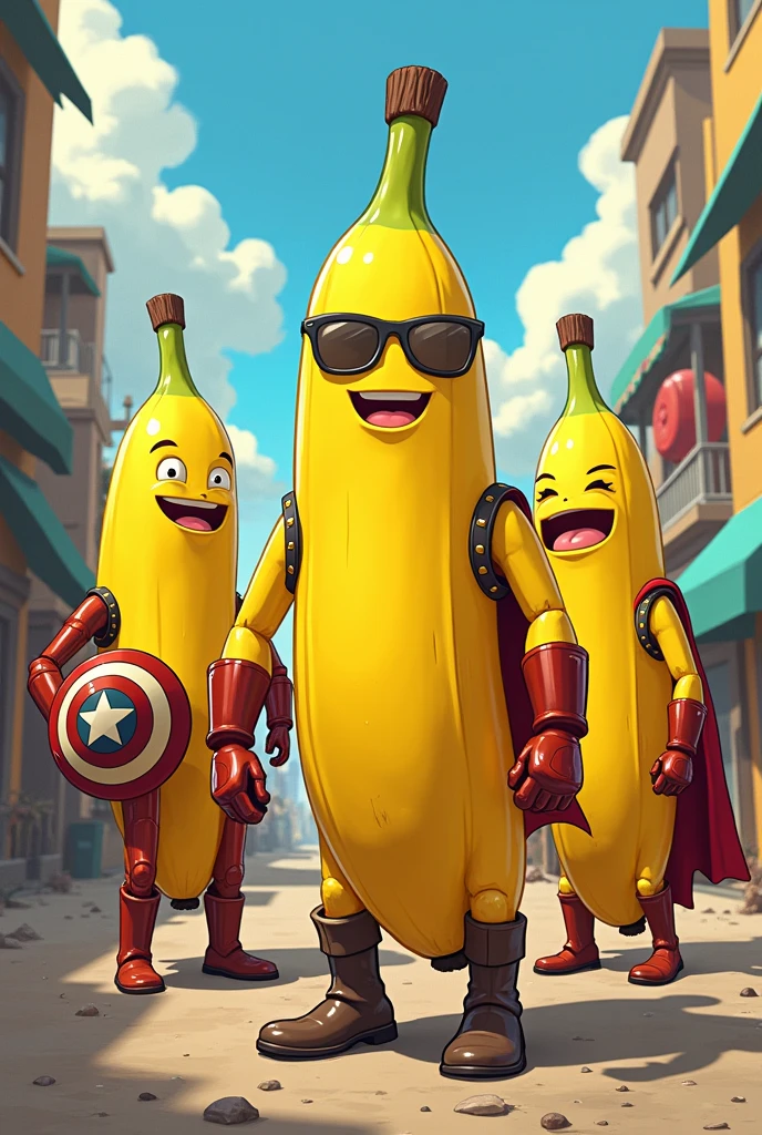 Soon for the Youtube channel with all the avengers but they are bananas