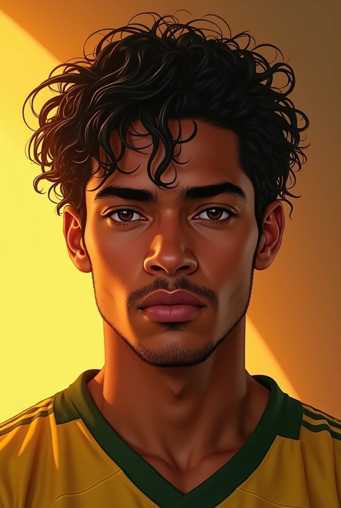 Show what the son of football player Pelé and TV presenter Xuxa would look like