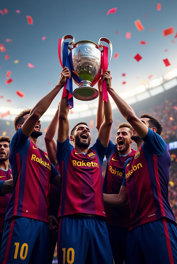 Barcelona champion of the 2024 Champions League/2025