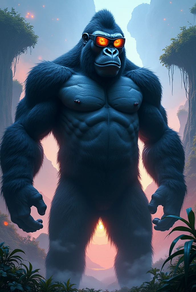 King Kong version avatar with sunglasses