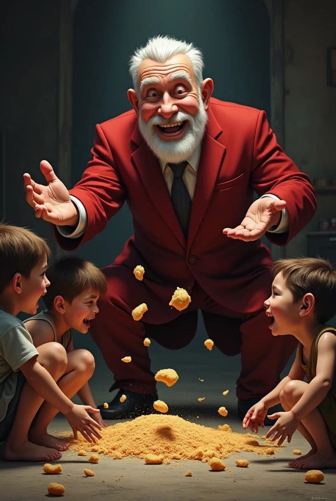 Grand P eating bts in a bowl with a spoon. Besides , Ice Spice teach pope how to twerk
