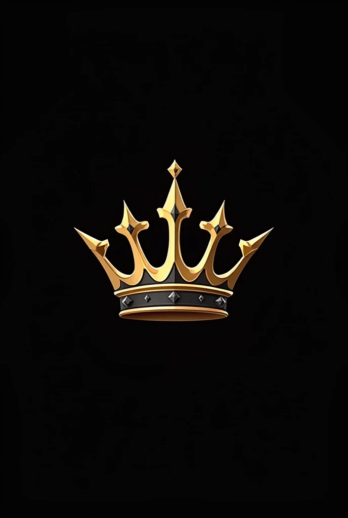 I would like a gold and black logo for jewelry stores that has a crown