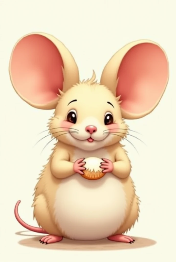 I want you to make a big-eared mouse , full body