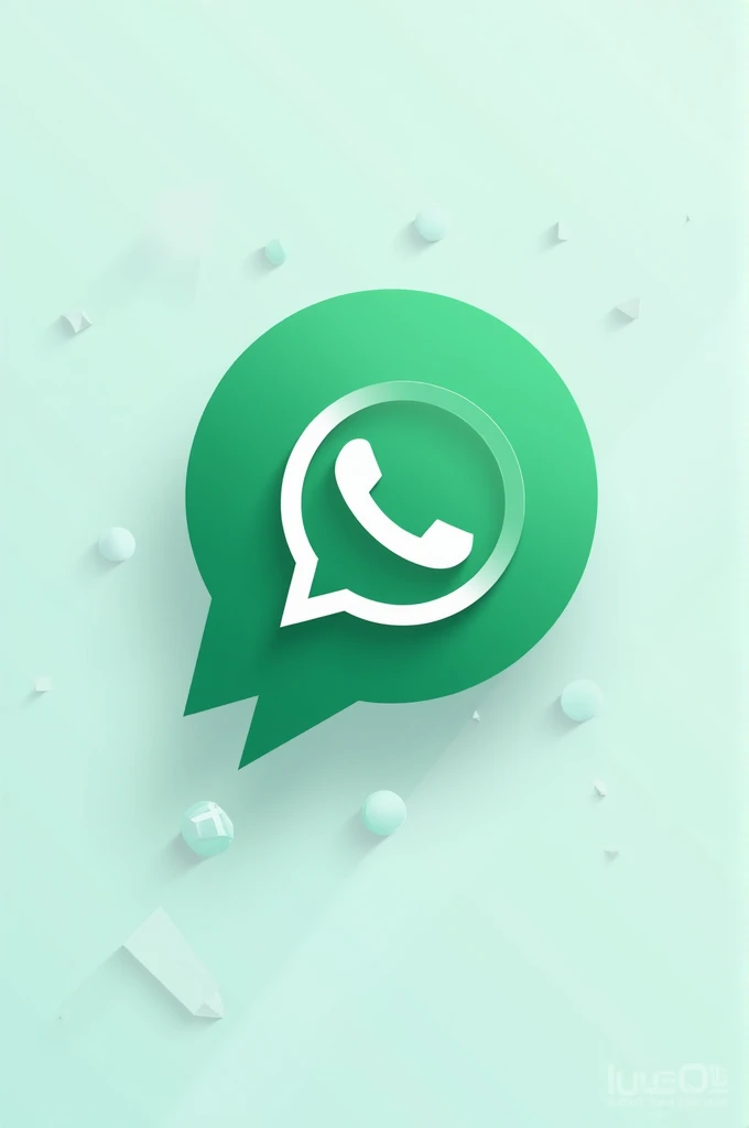 Make a logo type of a WhatsApp chat image automation