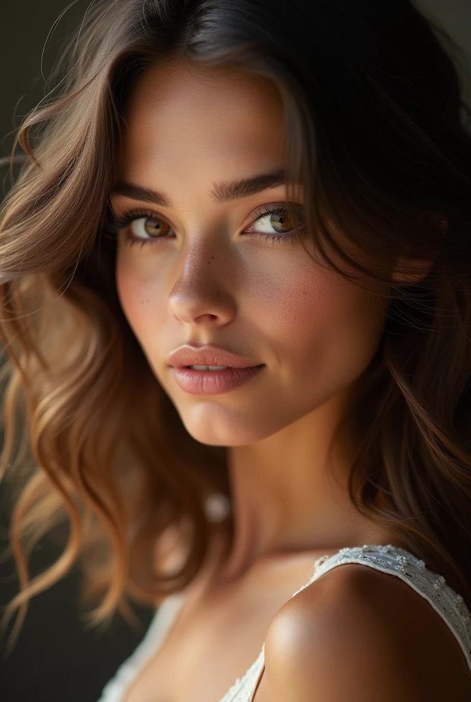 of the highest quality、photorealistic、8k、High resolution、1 girl、women、(Dents in the skin)、(Professional lighting)、(portrait:0.6)、(maid clothes:1.7)、gorgeous、((Brown hair))、(medium hair:1.6) )、(Hair fluttering:1.4)、(1. girl looking at the camera:1)、((1. girl looking at the camera:1.6))、(1. girl looking at the camera)、photorealistic、(Bokeh Depth of field)、(portrait:0.6)、(dynamic pose:1.2)、masterpiece、complex、Dynamic、sharp focus、award-winning photo、software、(risa:1)、Yua Mikami, ((very huge face bigger breasts:1.45))