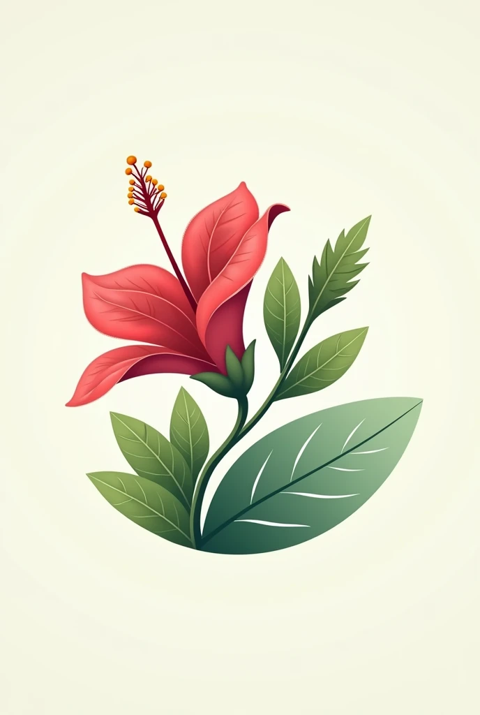 Believe me logo Of hibiscus and mint Without mixing absolutely anything, I just wish that each one had a theme and added a name