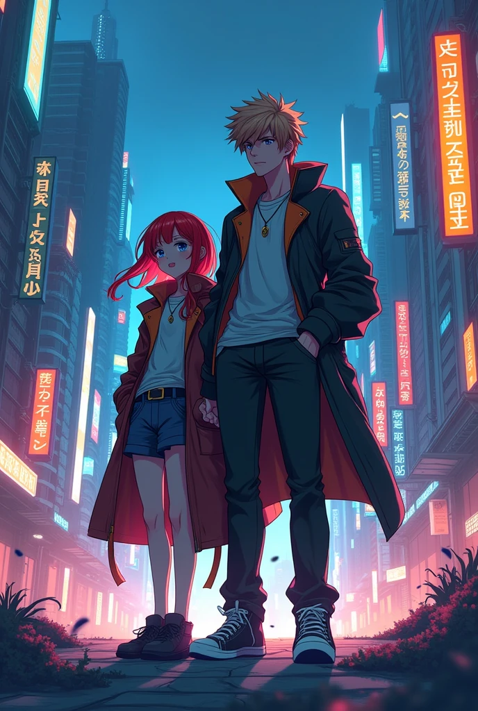 Anime cash and mia