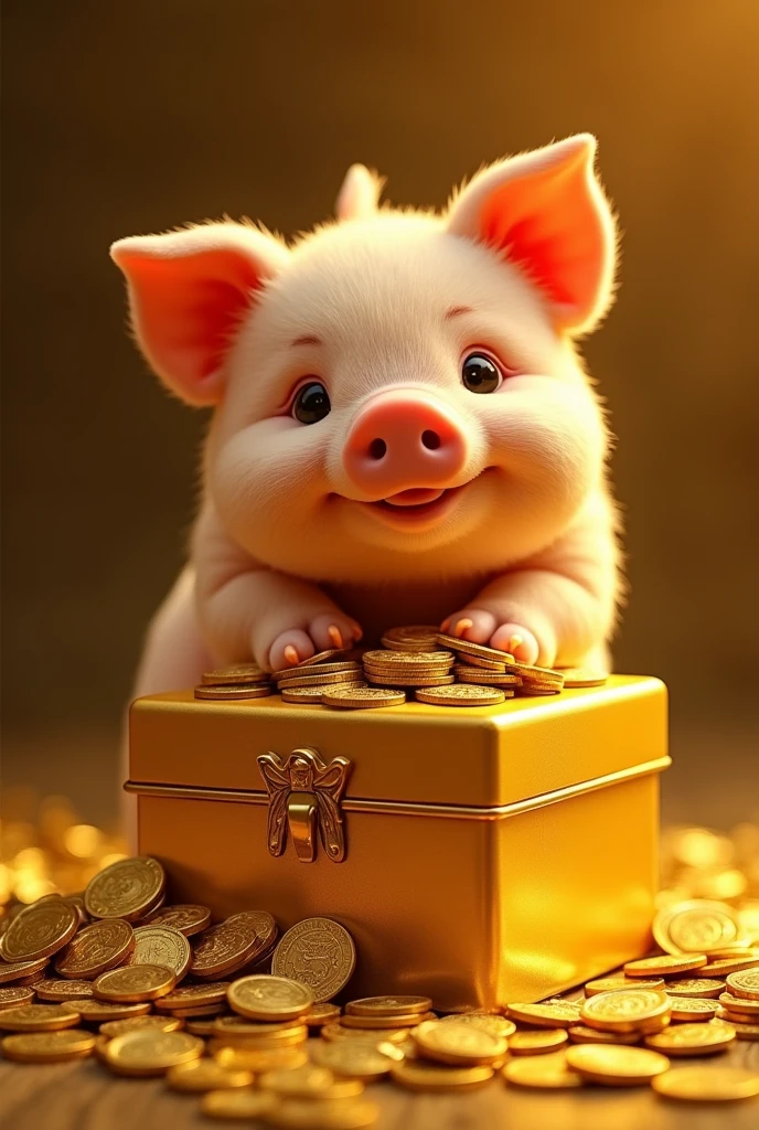 Pile of gold, Gold coins, ((pig)), Gold coins이 하늘에서 쏟아진다. Dazzling golden, golden light, The Golden Box, Gold Coin,