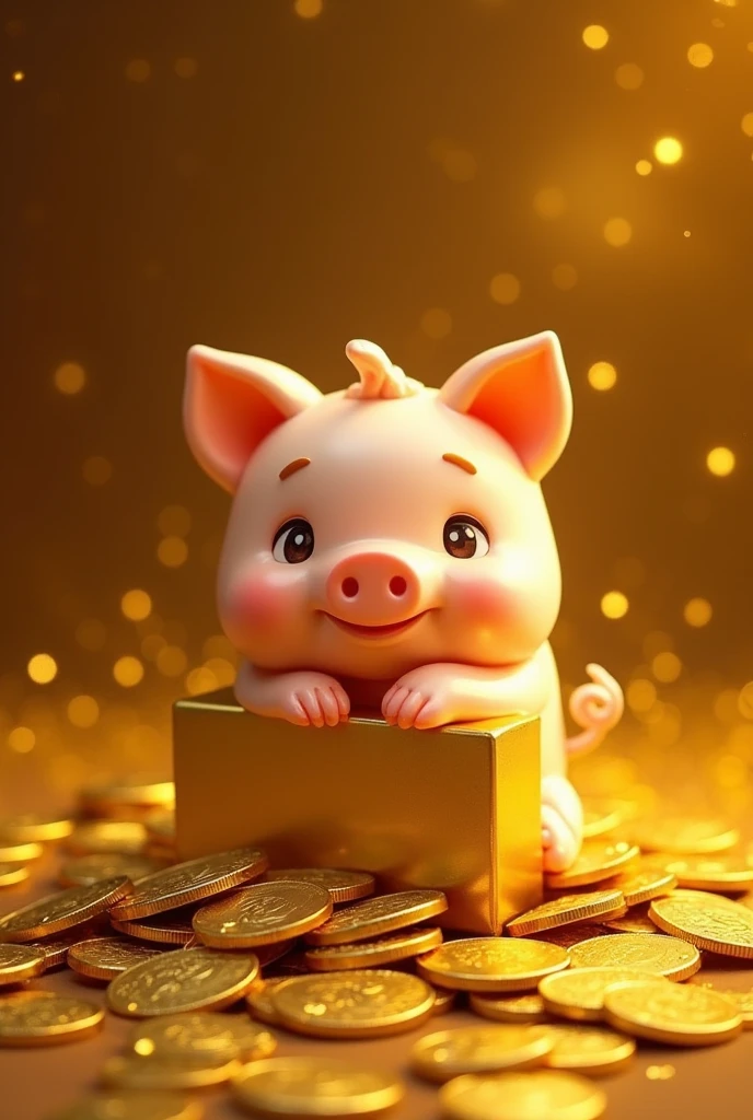 Pile of gold, Gold coins, ((pig)), Gold coins이 하늘에서 쏟아진다. Dazzling golden, golden light, The Golden Box, Gold Coin, 