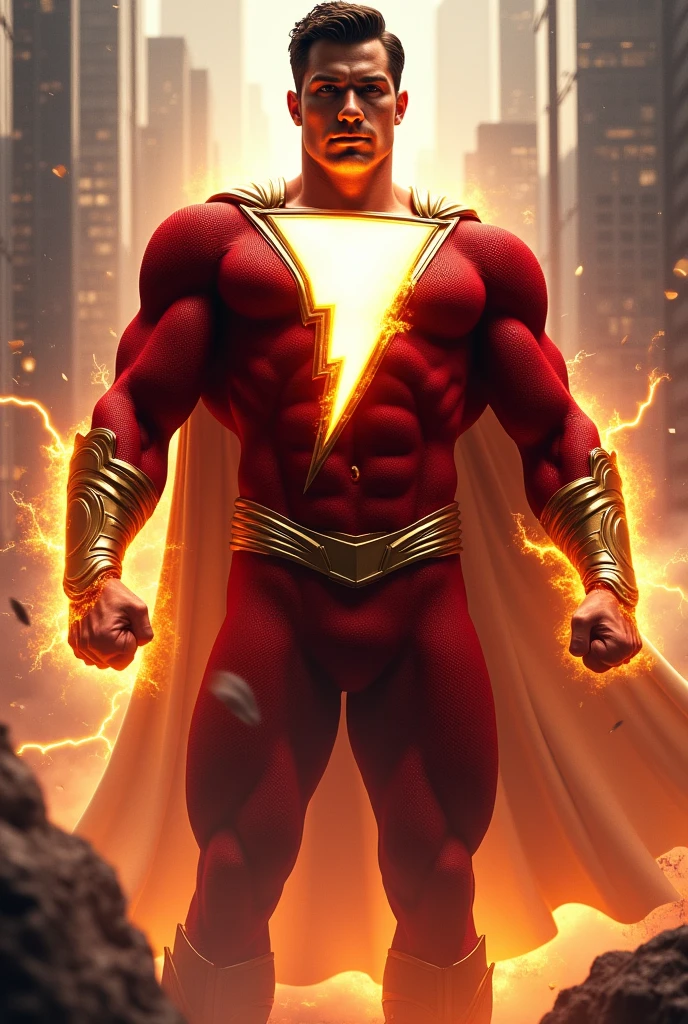 I want you to create a DC superhero Shazam