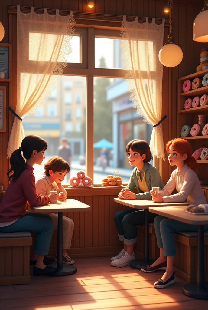 Inside the Donut House