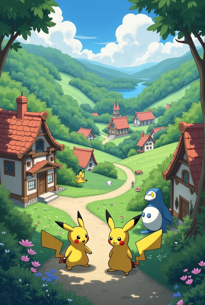 A village where many Pokémon live Ghibli Museum