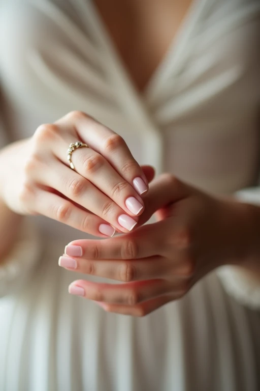 Beautiful hands、woman、nail、Back of hand、Put your hands together