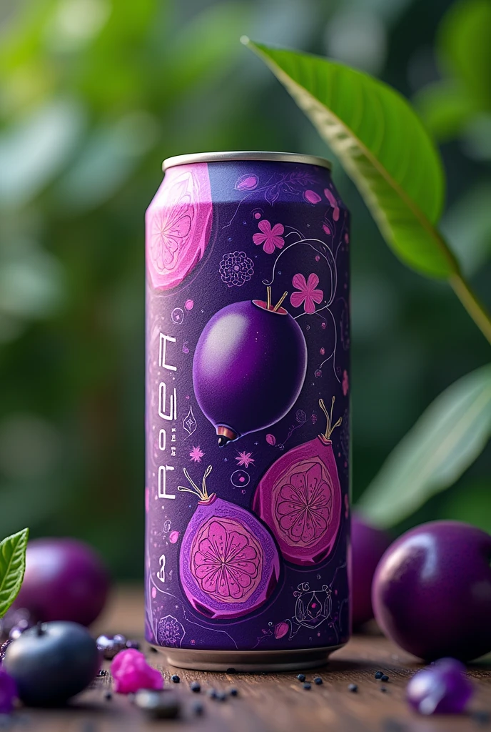 Create a can of jabuticaba flavored soda  