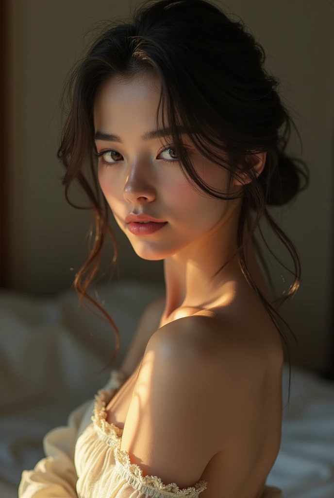Very pretty sister side view