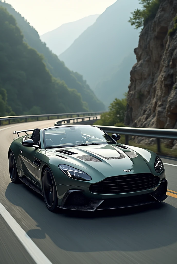 Create a luxury super sports car, convertible, fast, powerful and sporty with a sporty design