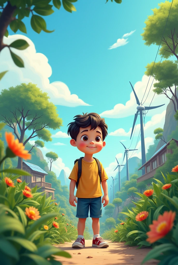 1 BOY ENCOURAGED TO SAVE THE SUSTAINABLE DEVELOPMENT GOALS