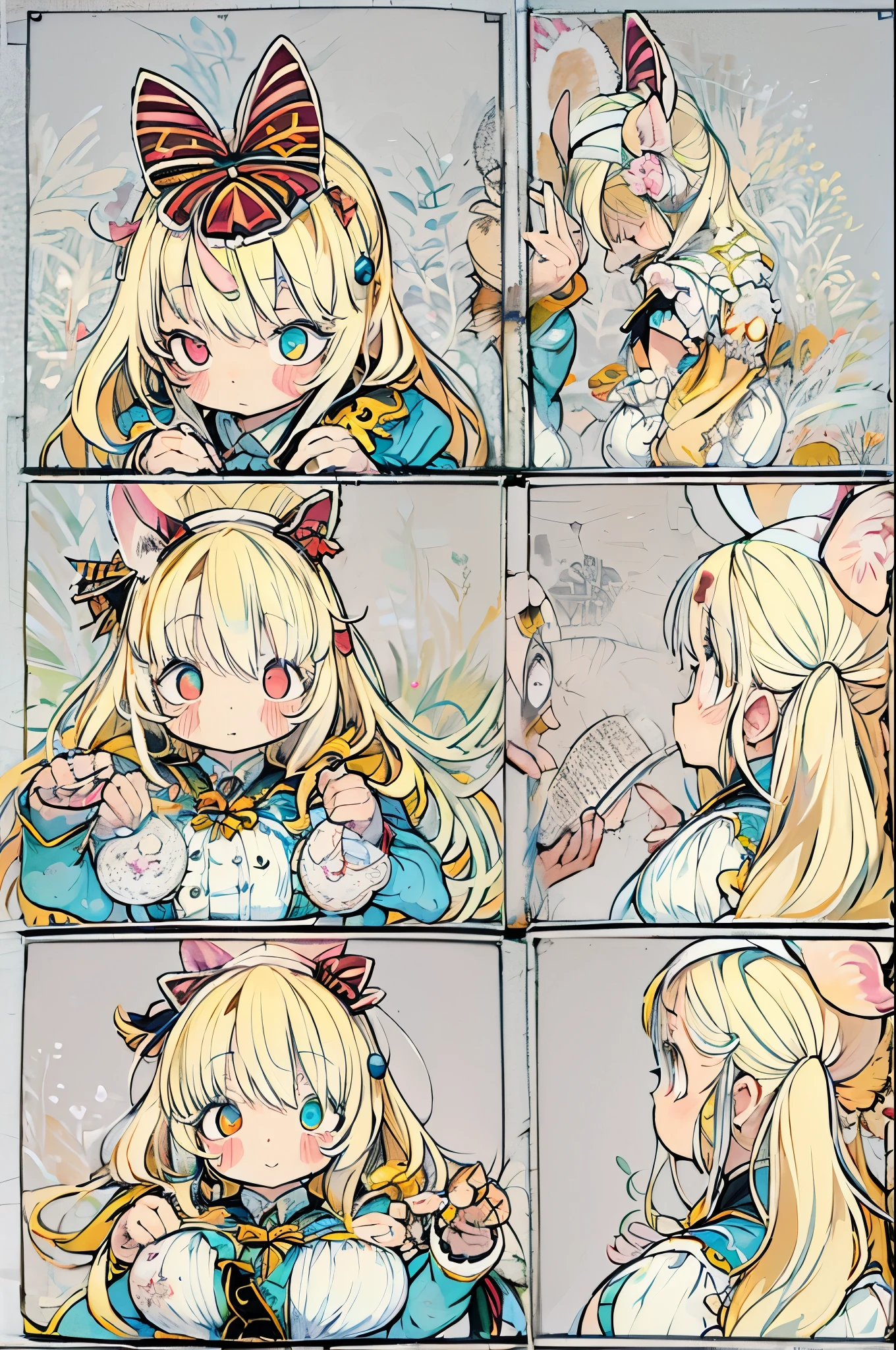 Alice \(Alice in Wonderland\),cute、