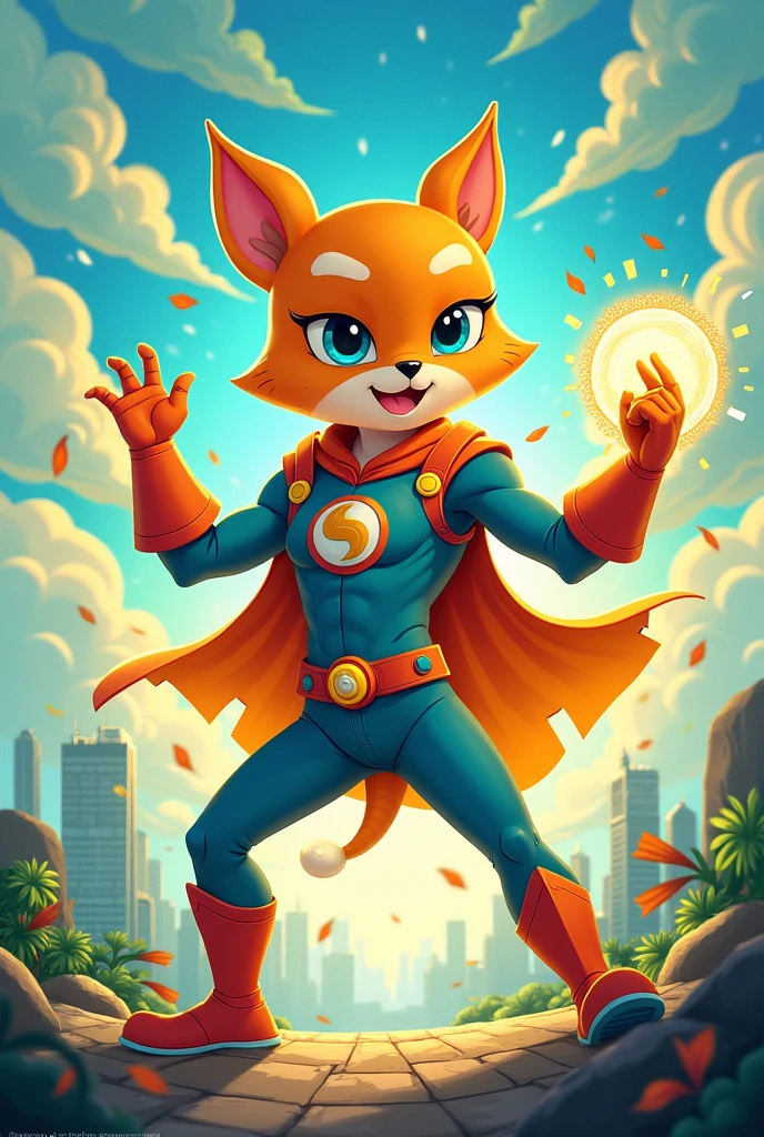 ANIMATED CHARACTER THAT SAVES THE SUSTAINABLE DEVELOPMENT GOALS 