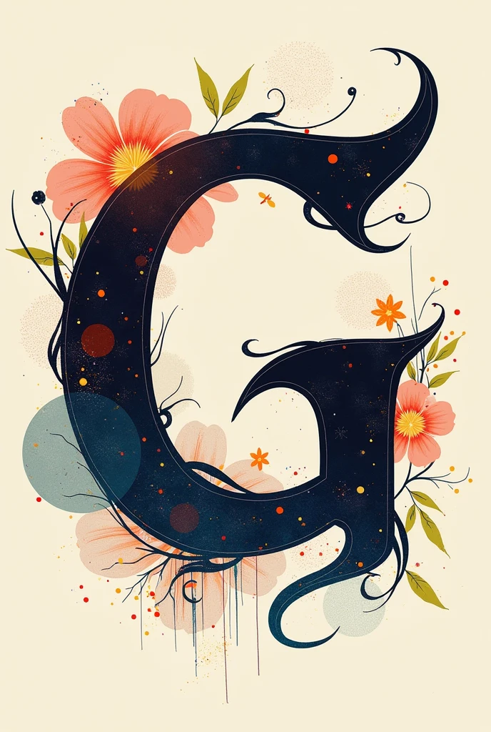Letter g in south korean style