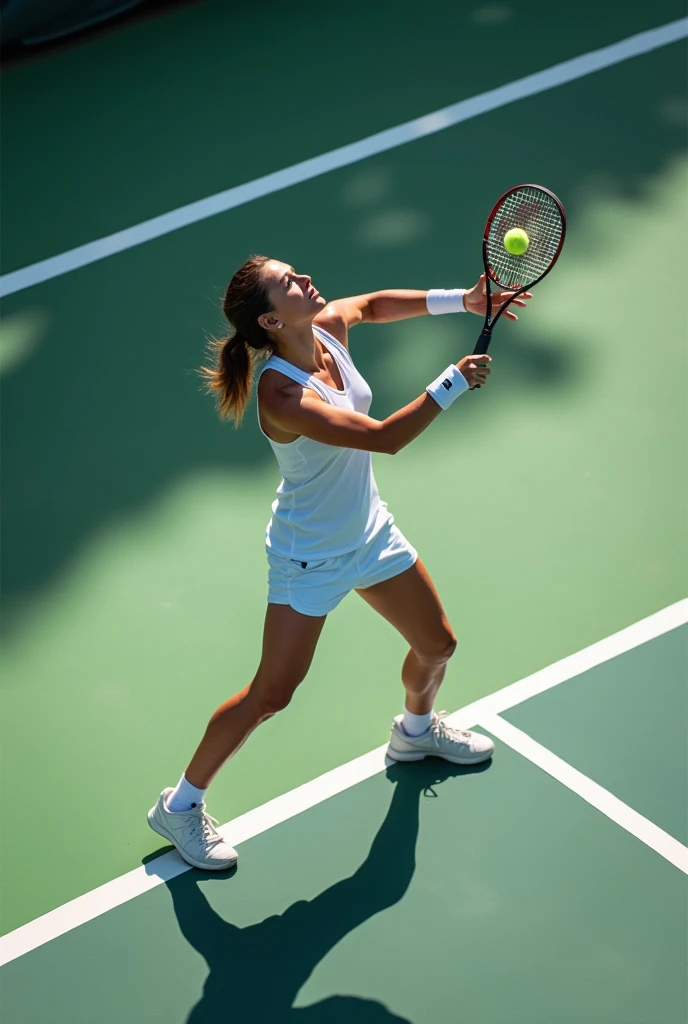 Create a tennis serve