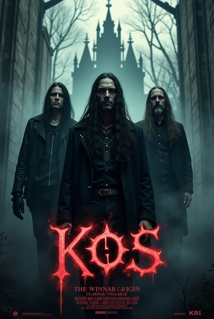 Create KOS poster( IN GOTHIC LETTER)
IN CONCERT