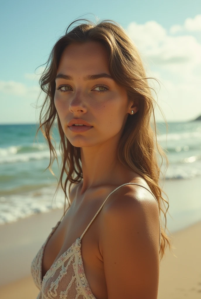 Sidney sweeney nue sur la plage 
