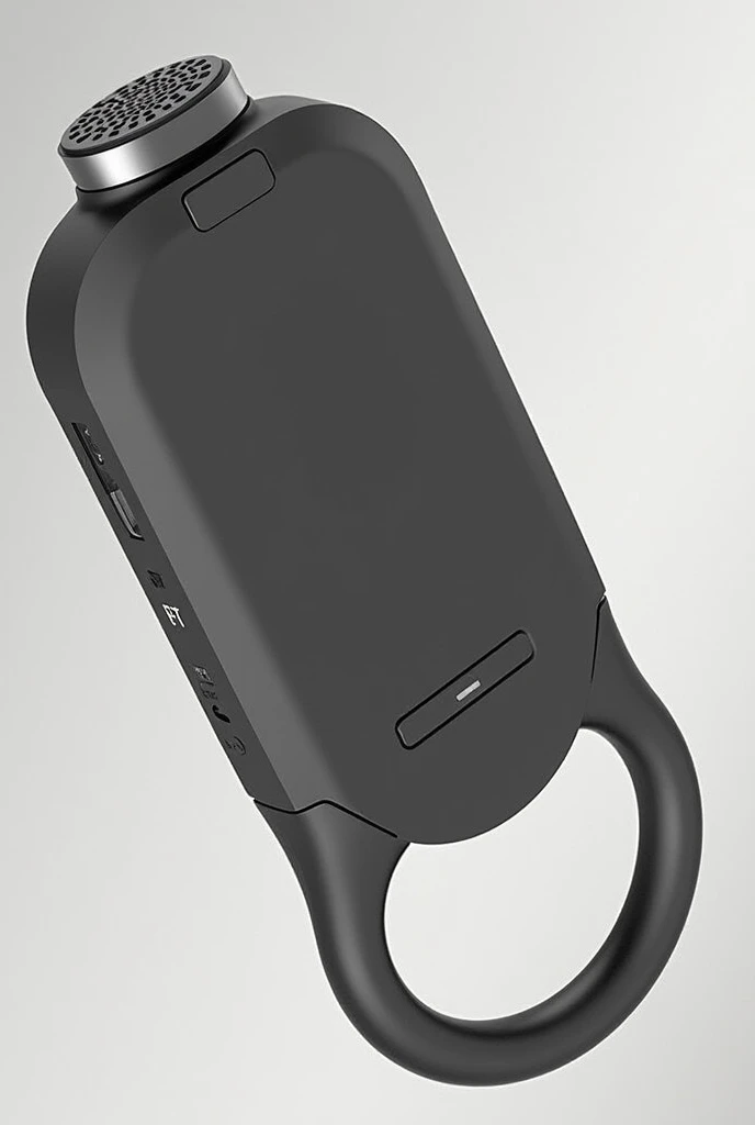 mini collar microphone with built-in speaker portable