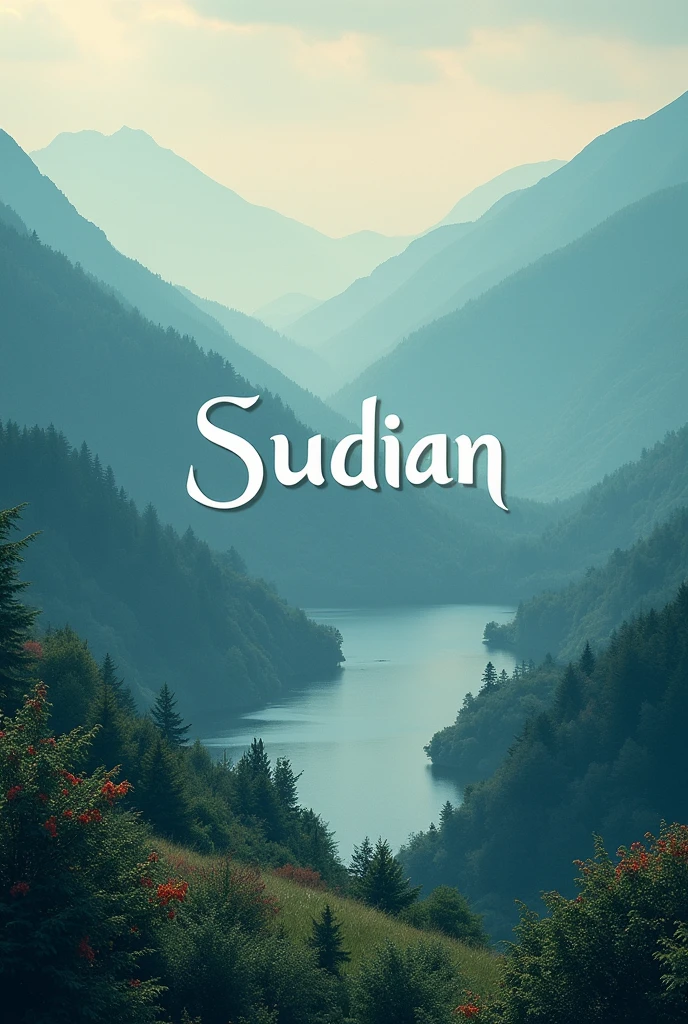 Facebook cover with the name Sudian