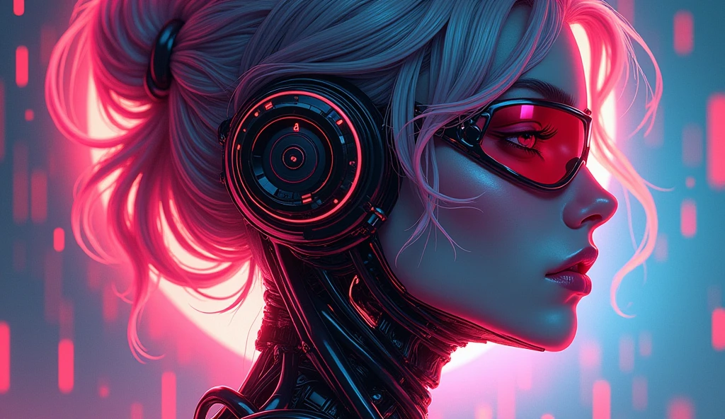 (masterpiece:1.2),(Highest quality),(Super detailed),(Ultra-high resolution),(Best illustrations),8k,wallpaper,Beautiful female cyborg,whole body,psychedelic,Vector art,Layered textures,progressive,pop,sf,cyber punk,Super sexy:2.0